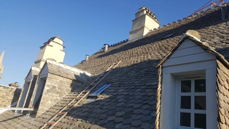 Couverture en Lauze Lozère