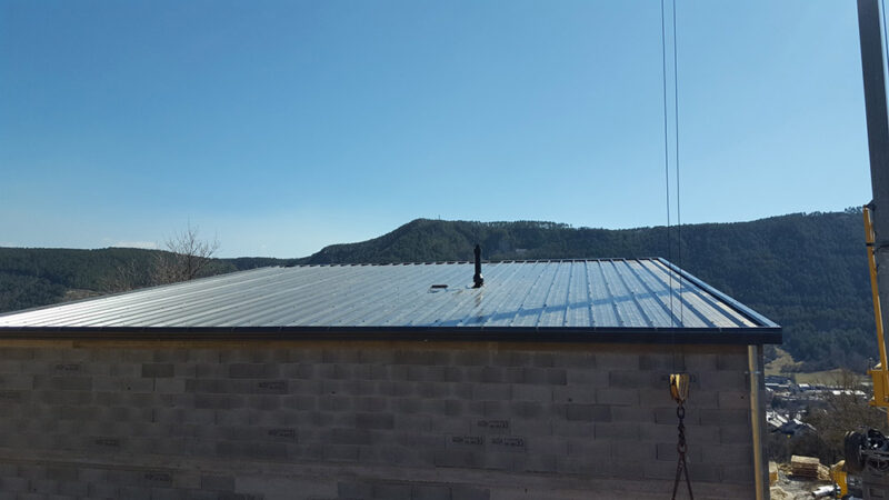 Couverture métallique en Acier Lozère